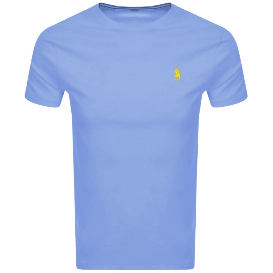 Alternative Image for ProductRalph Lauren Custom Slim Crew Neck T Shirt Blue1